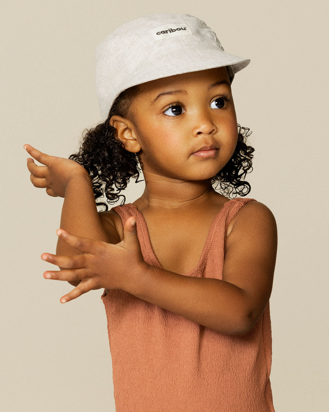 帽子 575LC LINEN CANVAS CASQUETTE / ECRU Casquette en lin - Ecru | Caribou chez Articho – Boutique Articho