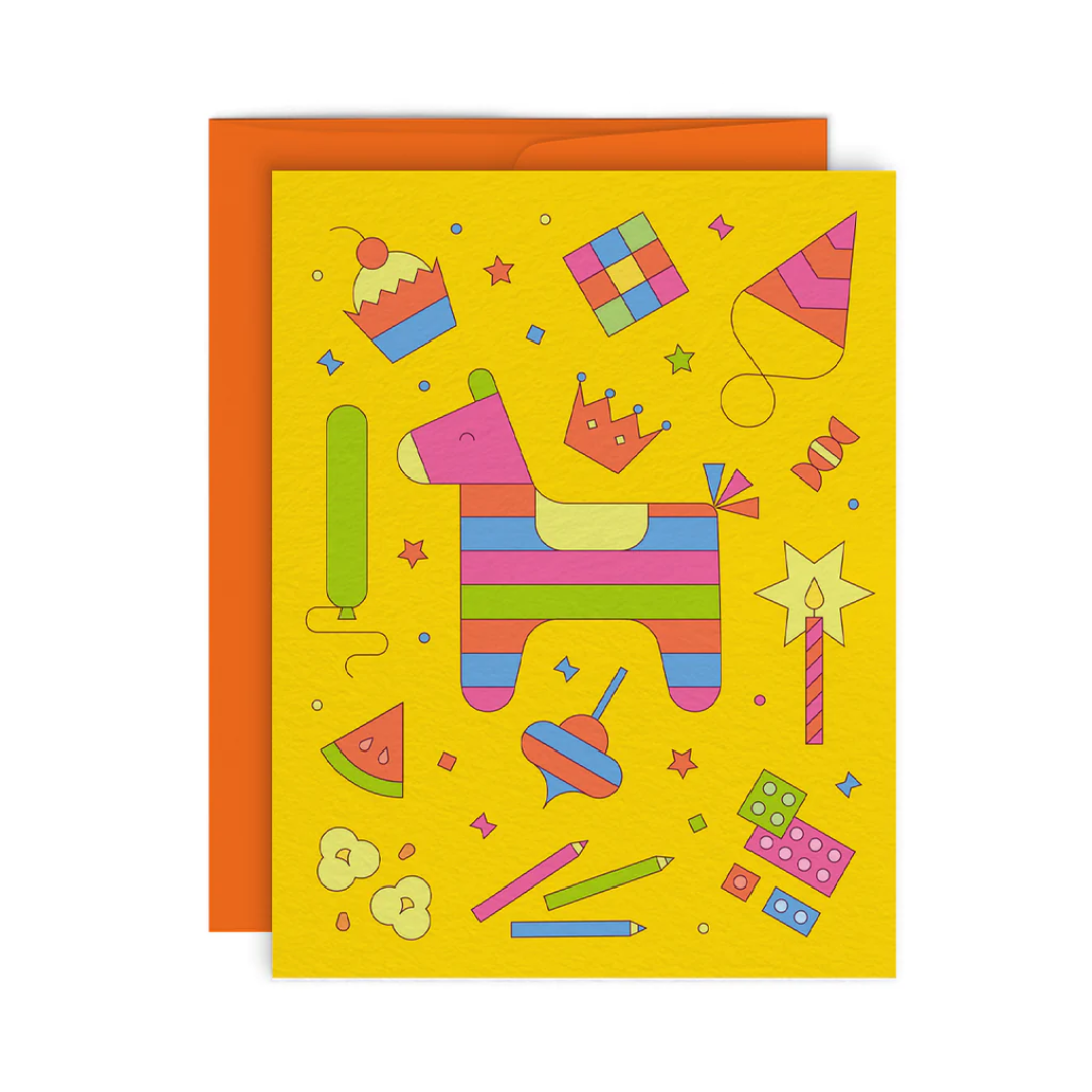 Piñata  Party - Carte de souhaits