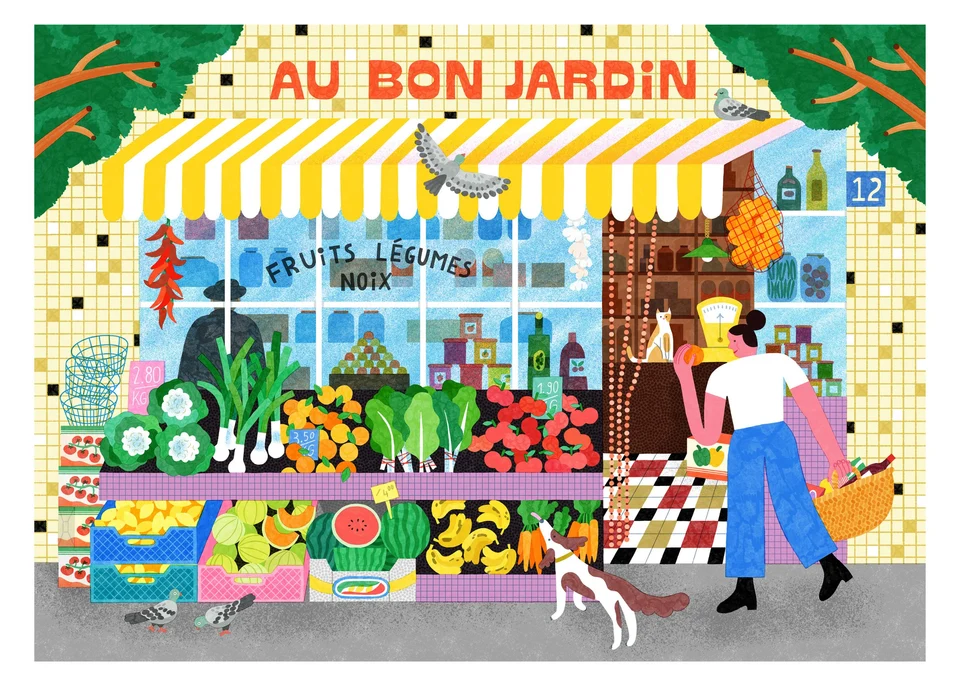 Casse-tête Au marché | At the market