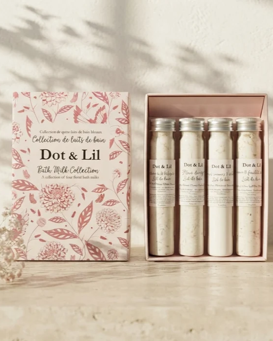 Coffret cadeau - 4 laits de bain