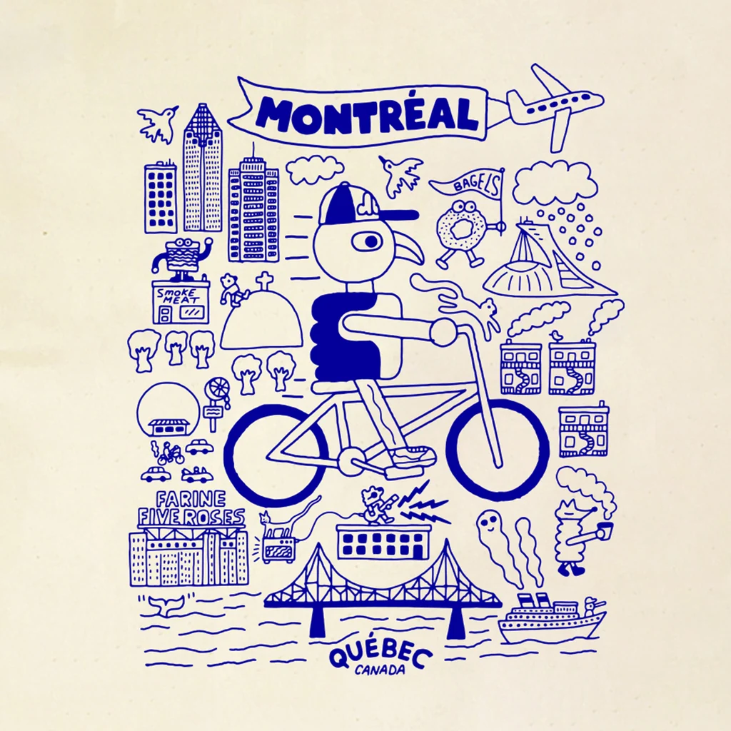 Sac cabas - Montréal Tout-terrain