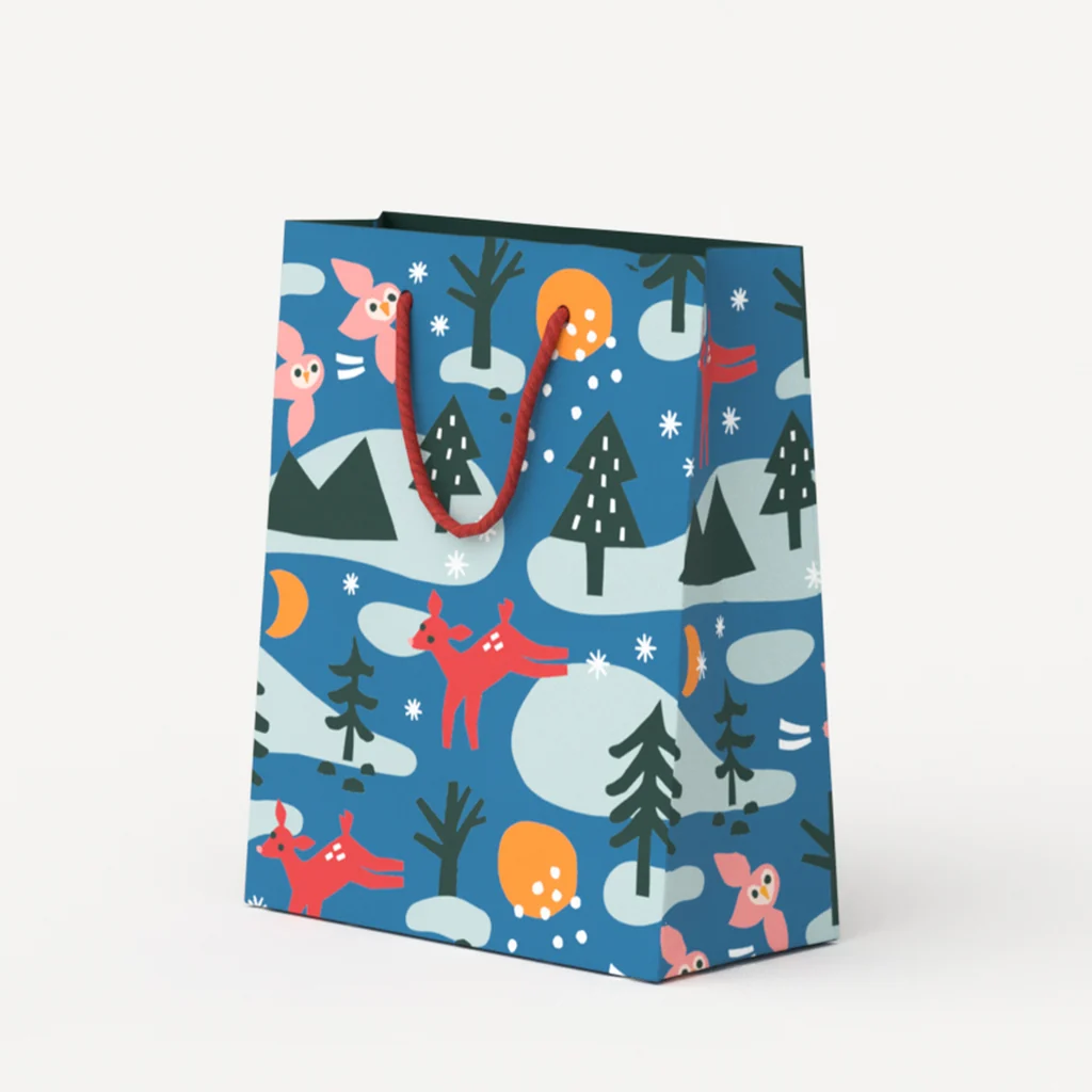Hibou - Sac cadeau