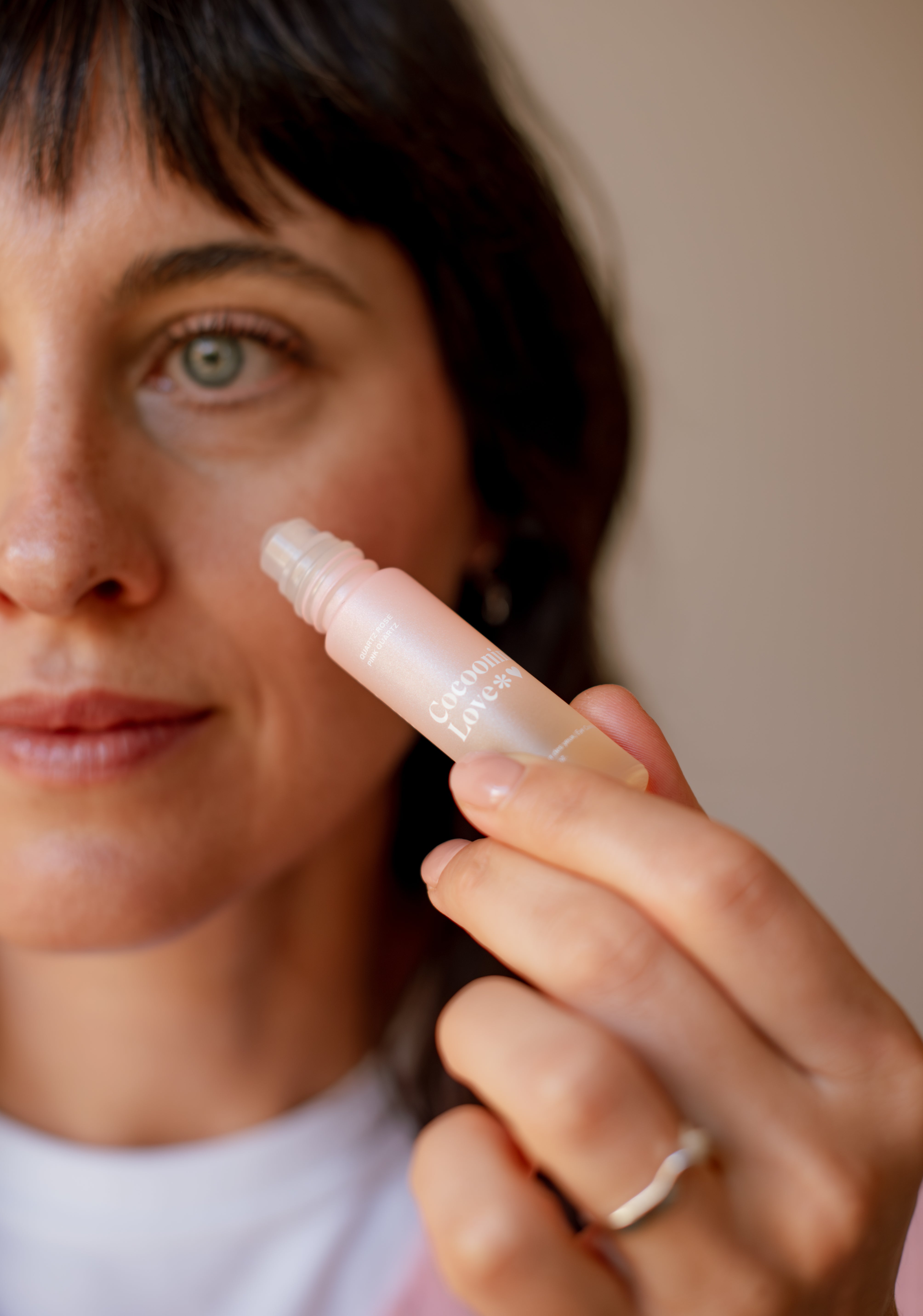 Sérum contour des yeux - quartz rose