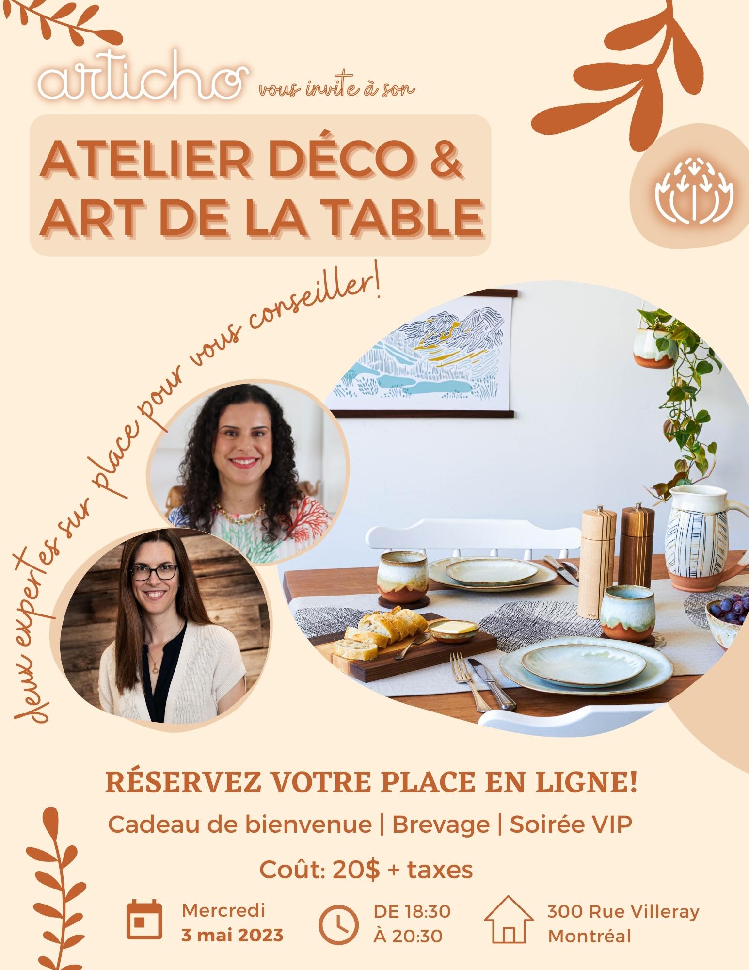 Atelier Déco & Art de la table - Boutique Articho