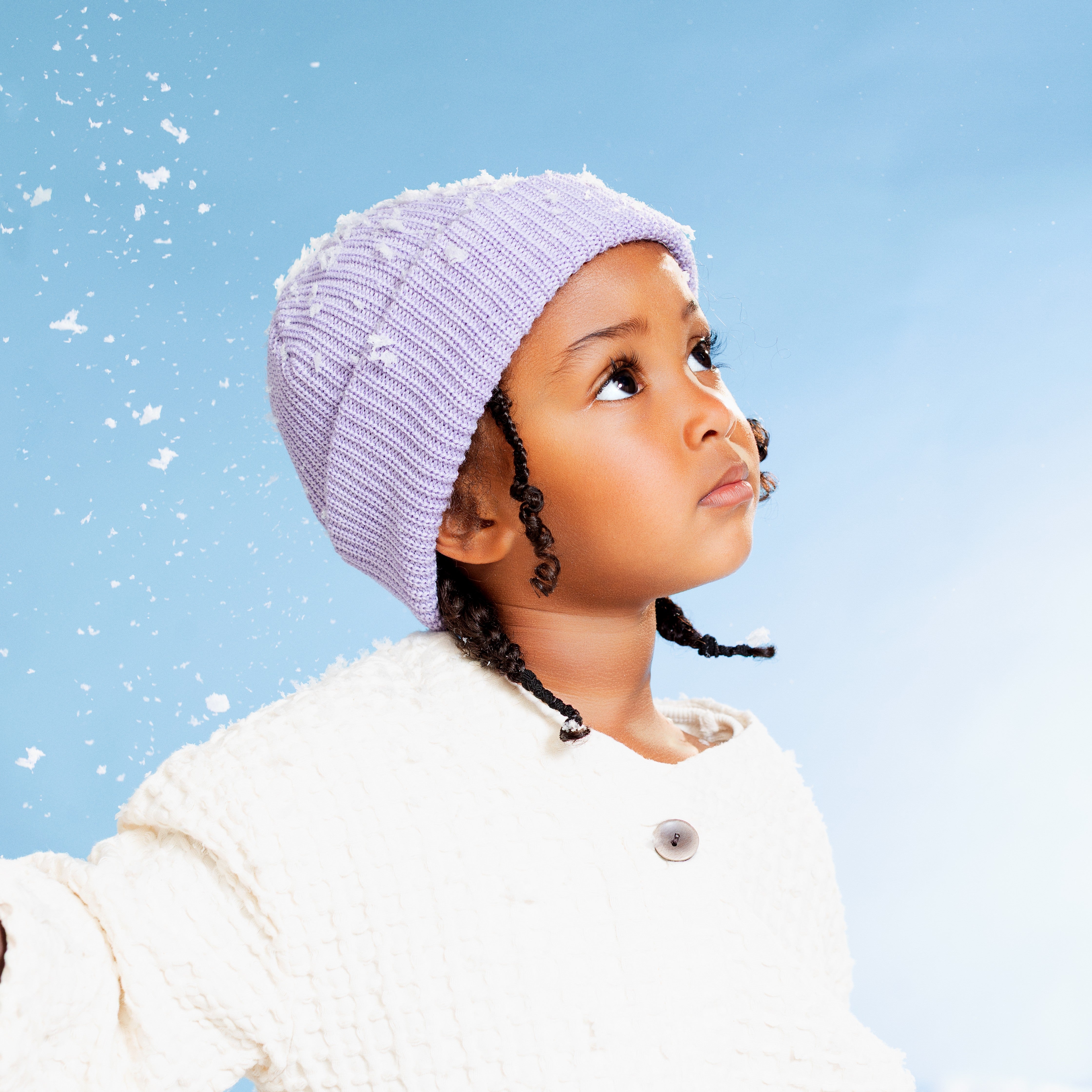 Tuque pêcheur - lavande