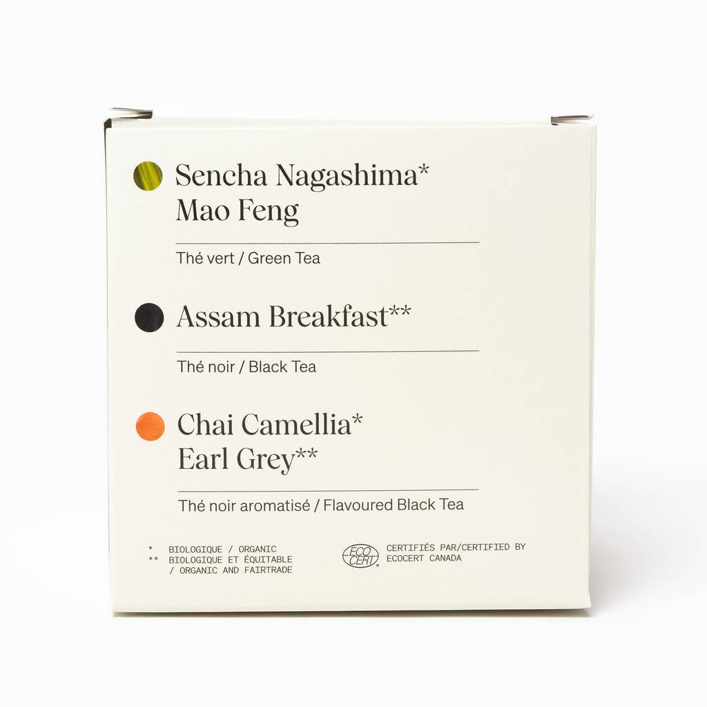 Exploration | Boîte de 9 sachets de thé différents