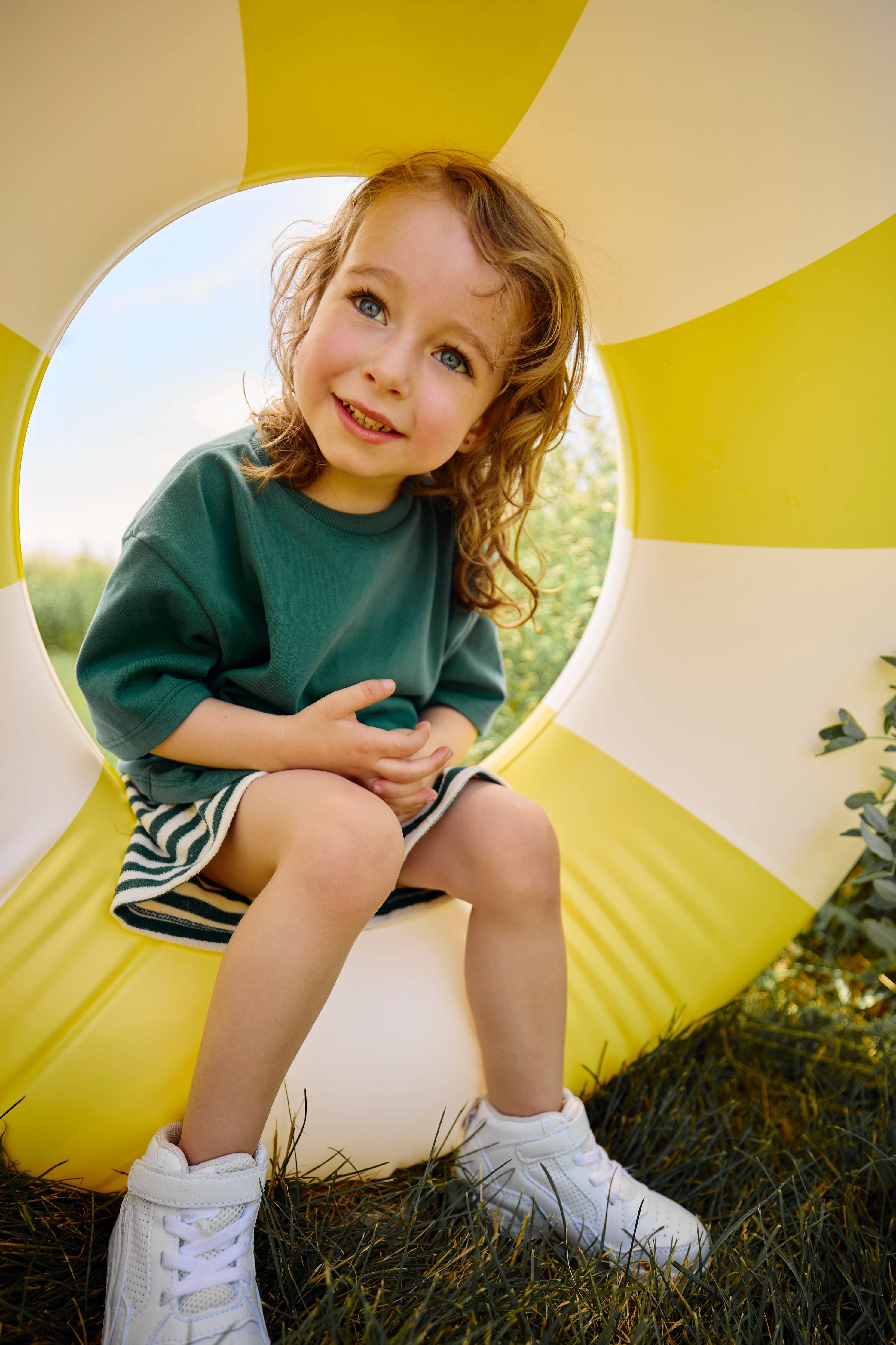 T-shirt surdimensionné | Vert jungle