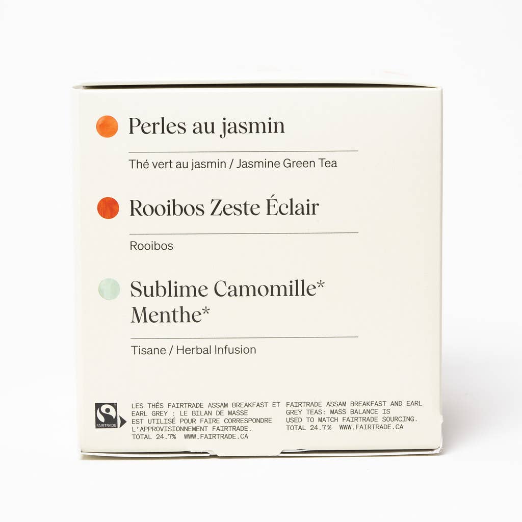 Exploration | Boîte de 9 sachets de thé différents