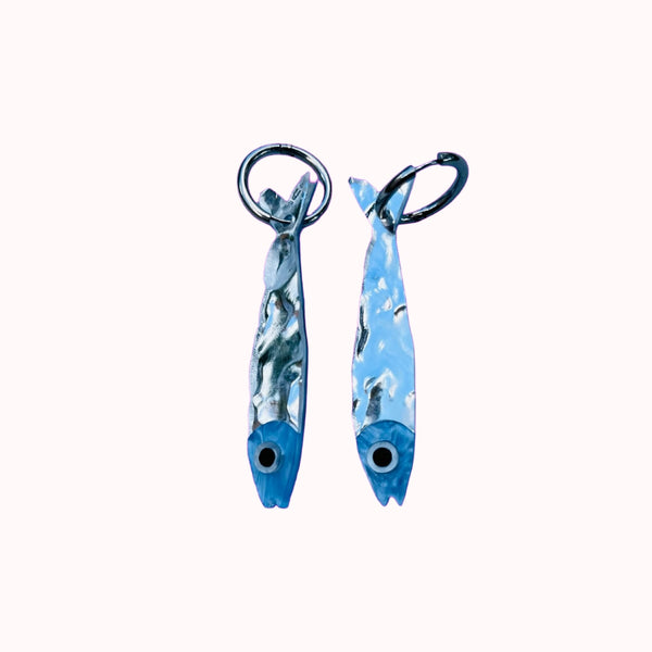 Sardines - boucles d'oreilles