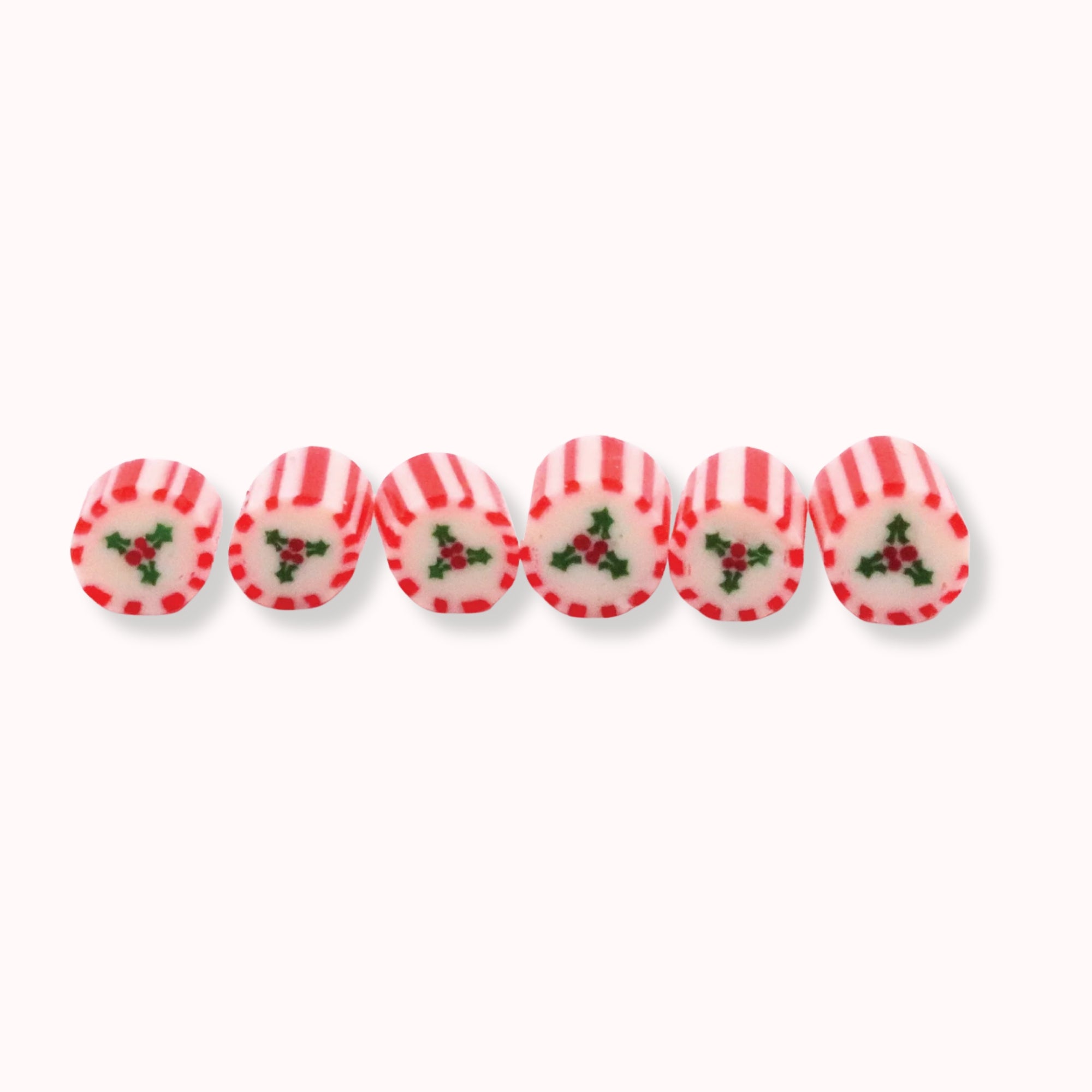 Tube de bonbons de Noël