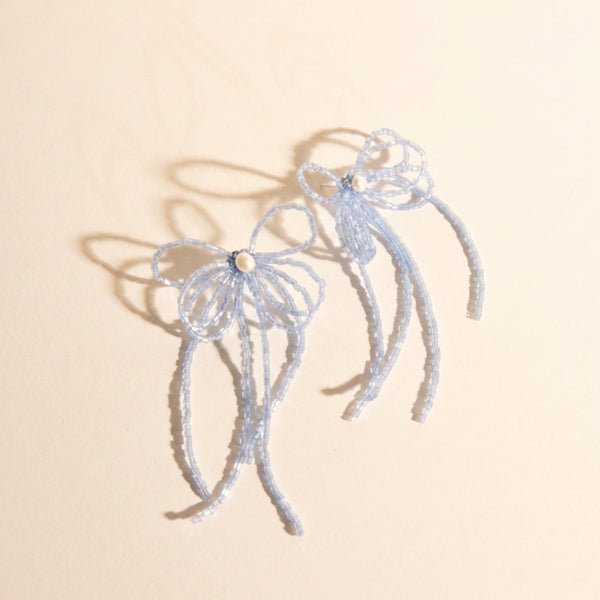 Boucles nœud avec perle