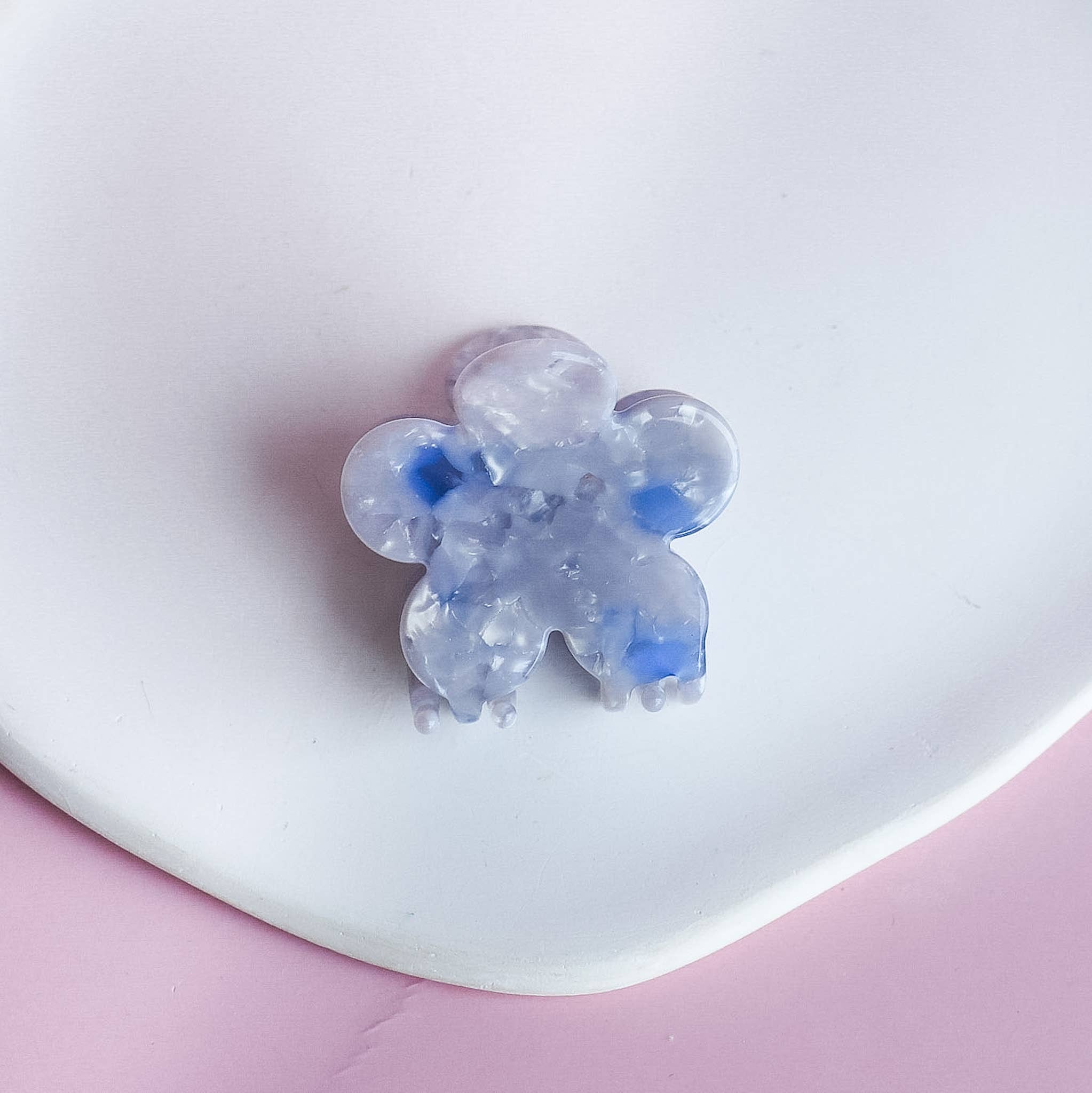La Mila — barrette fleur lilas