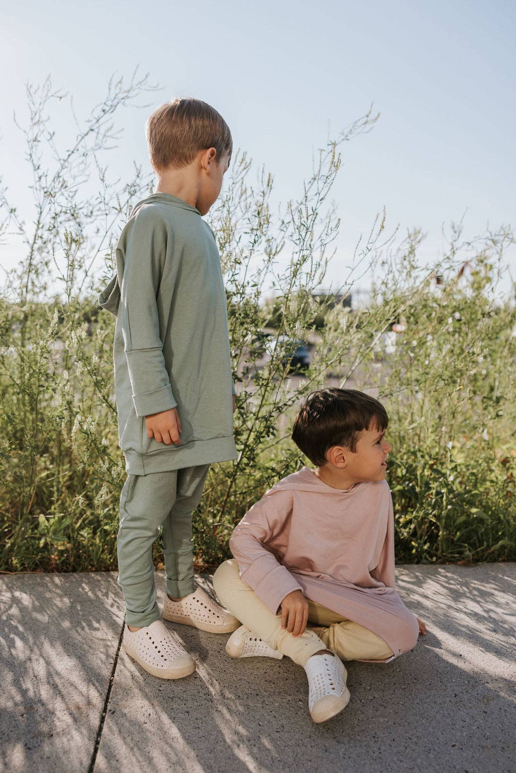 Pantalon évolutif | Vert sauge