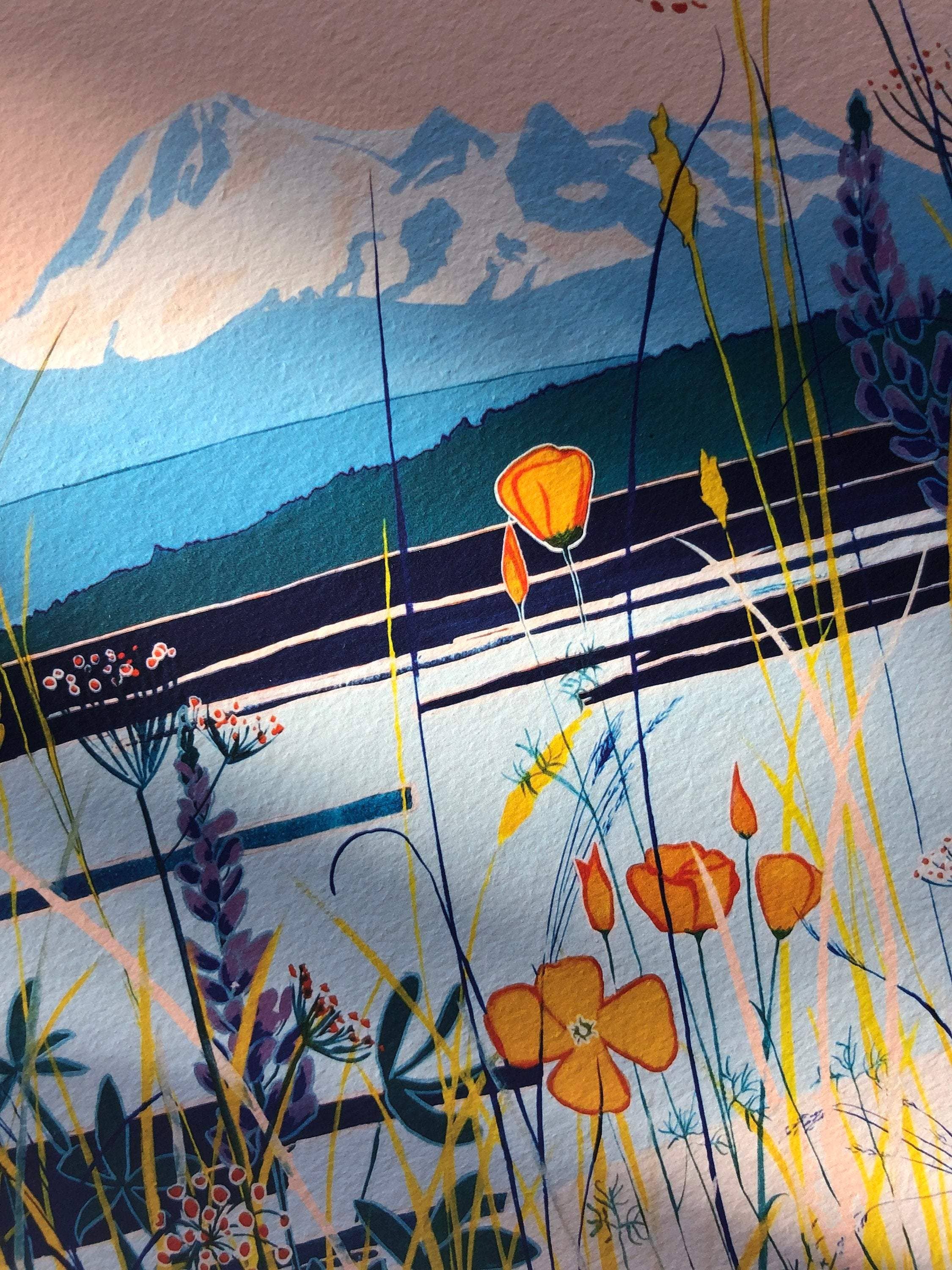 Fleurs sauvages | Affiche