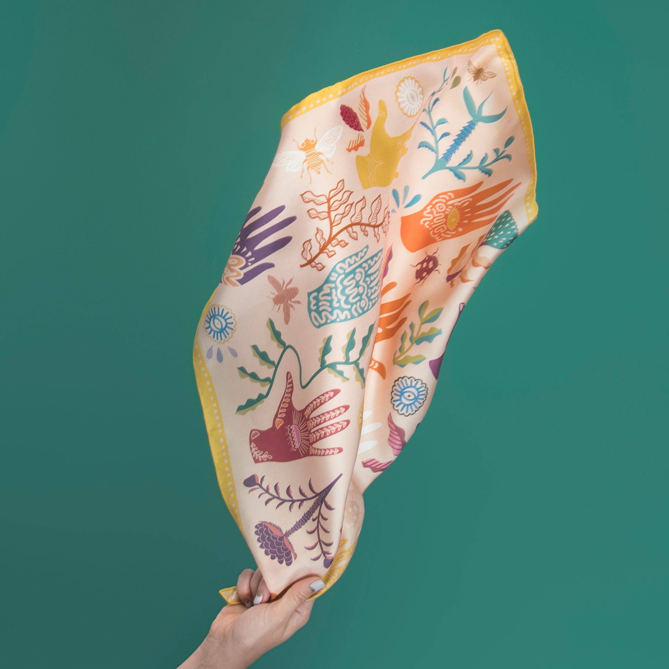 Foulard en soie Guardian 50