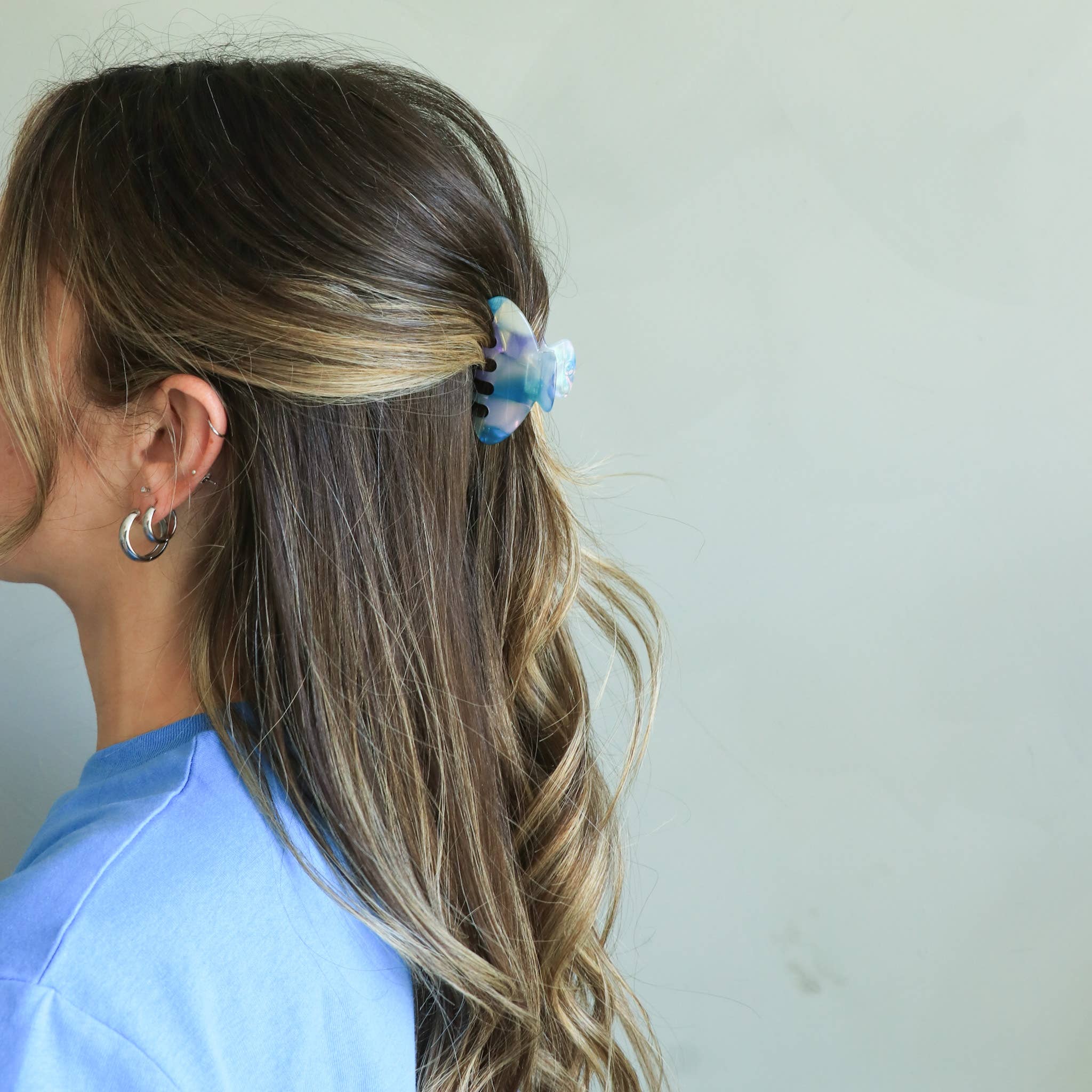 Pince à cheveux - La Nella - Aqua