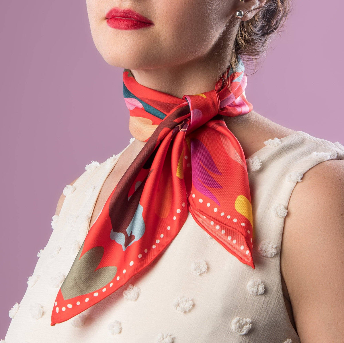 Foulard de soie All The Way 50