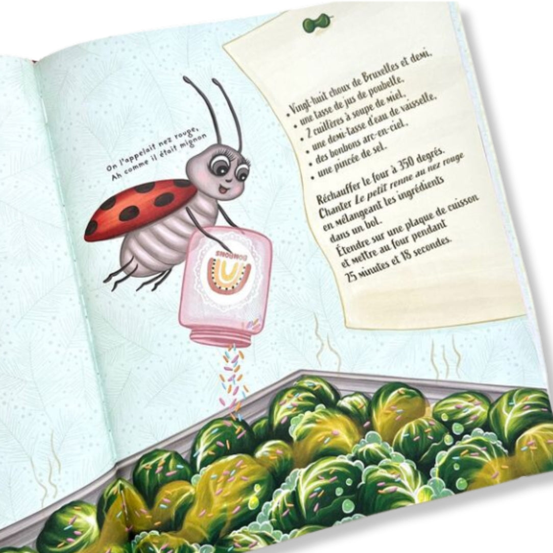 Gisèle la coccinelle fête Noël