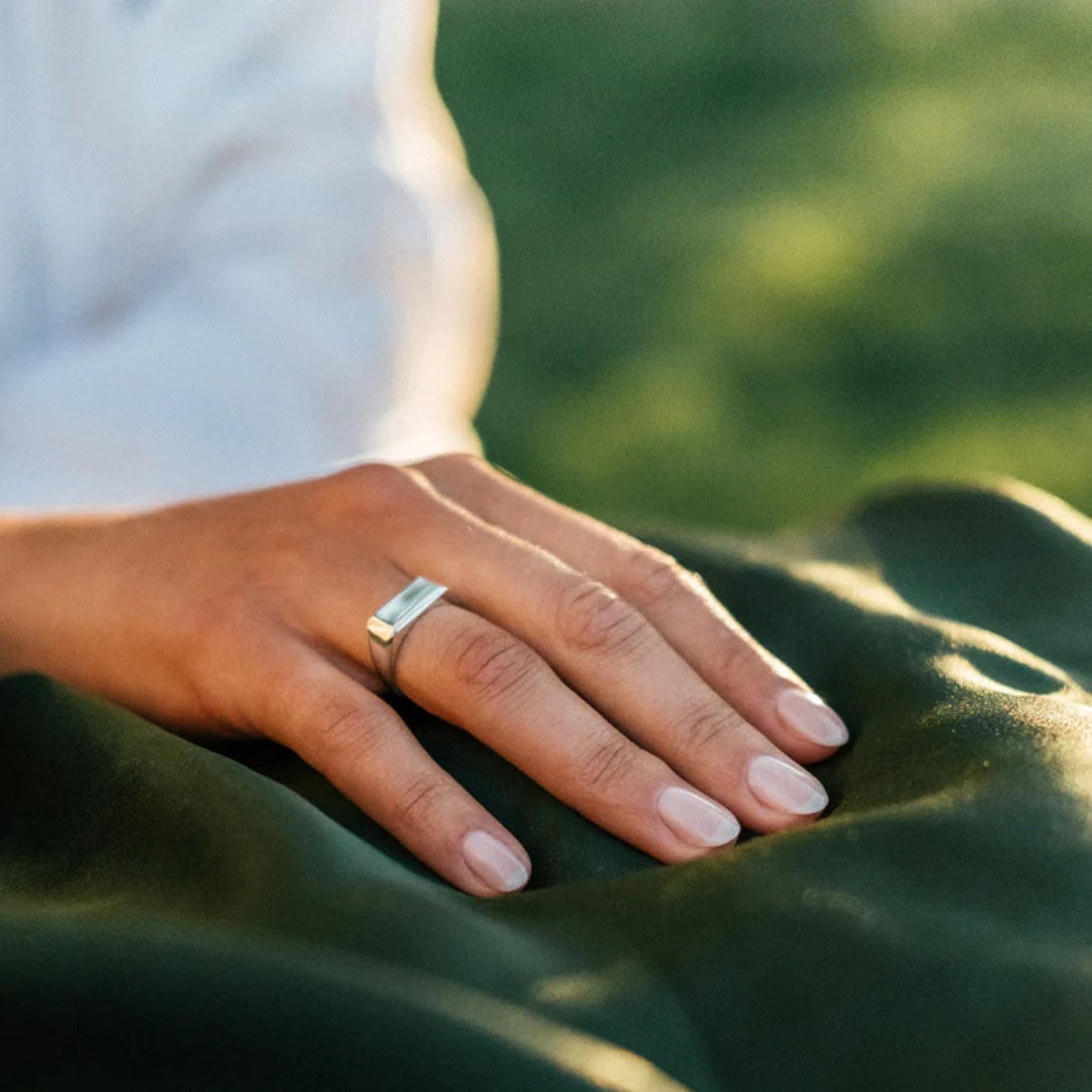 Bague rectangulaire - Boutique Articho