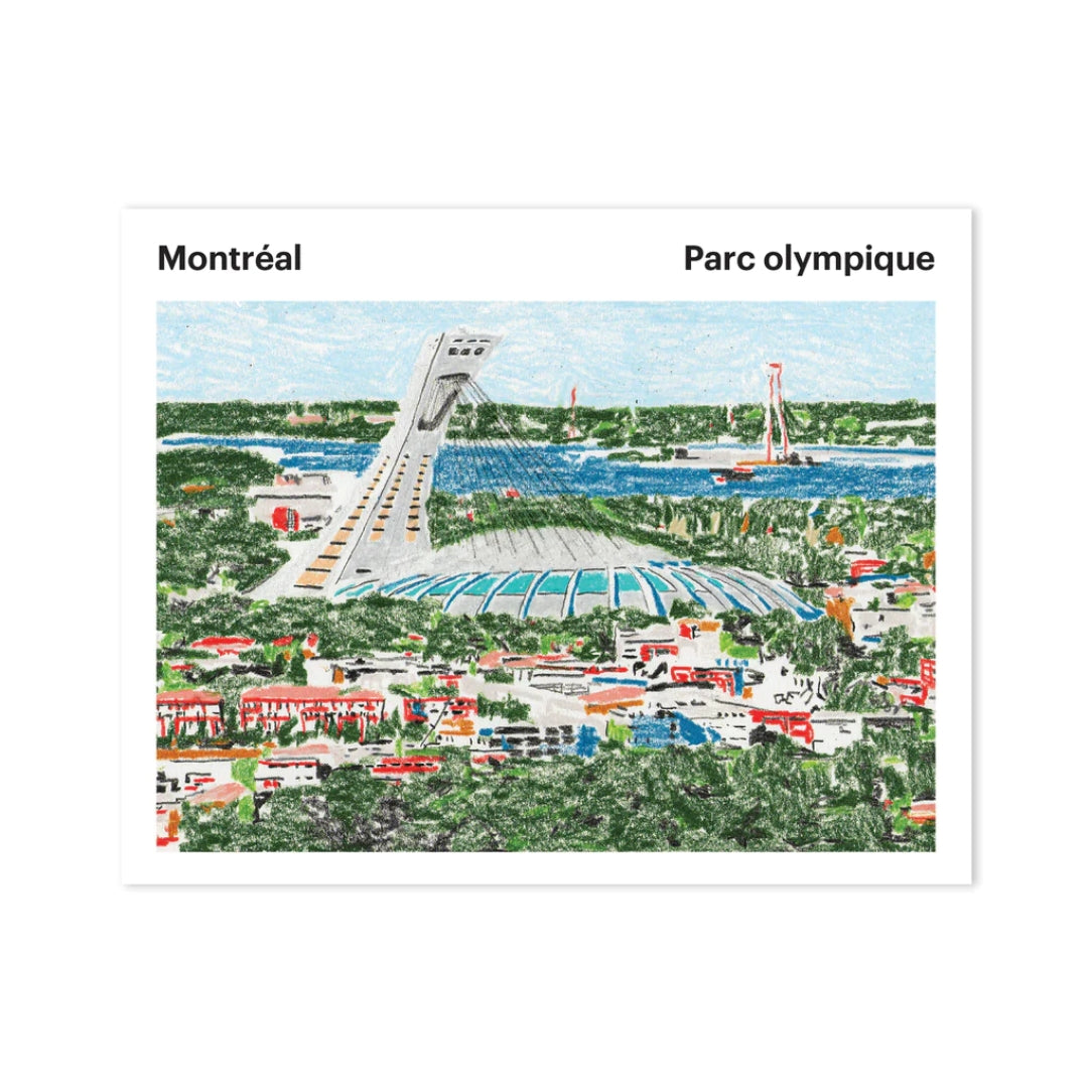 Parc Olympique - carte postale - Boutique Articho