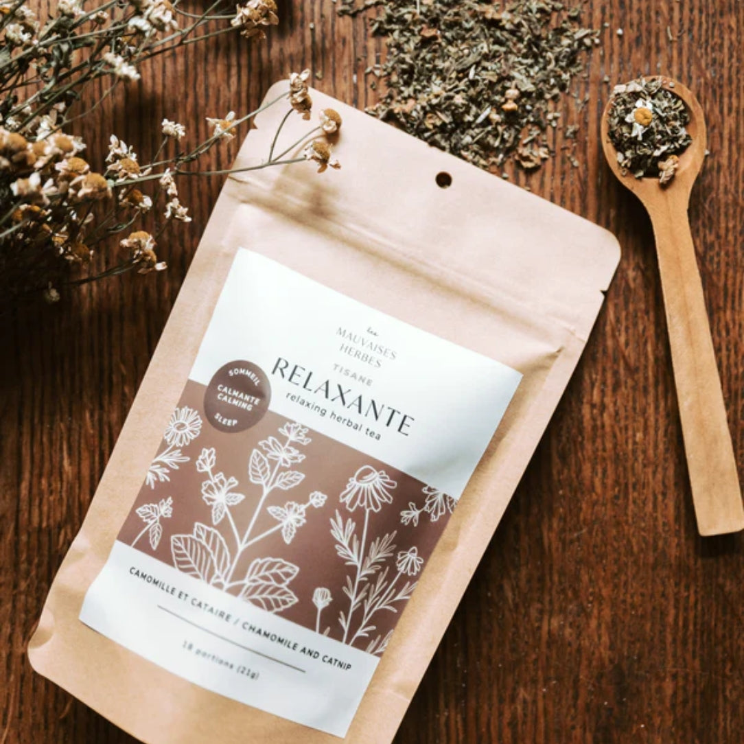 Tisane relaxante - camomille et cataire