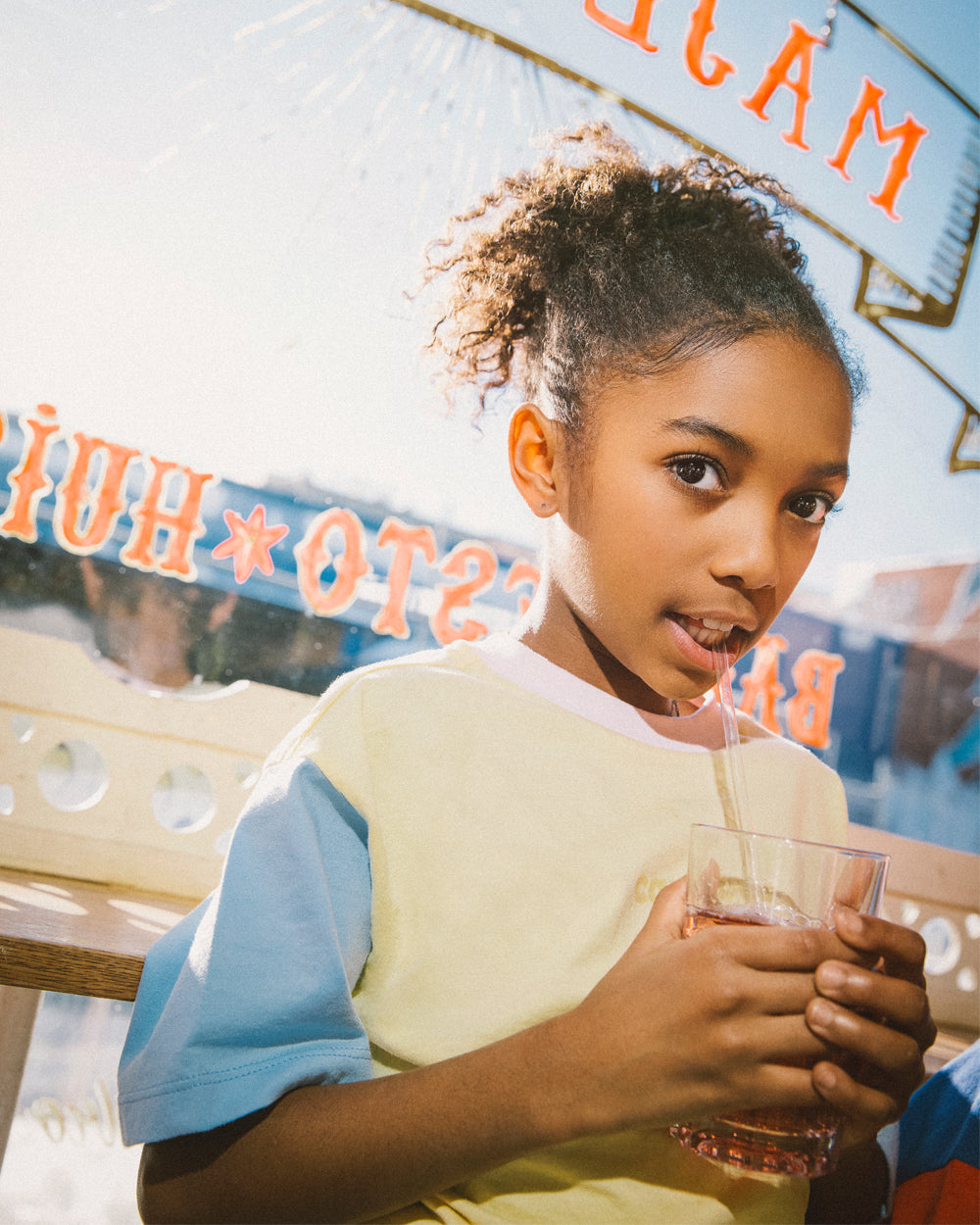 T-shirt pour enfant - Jaune