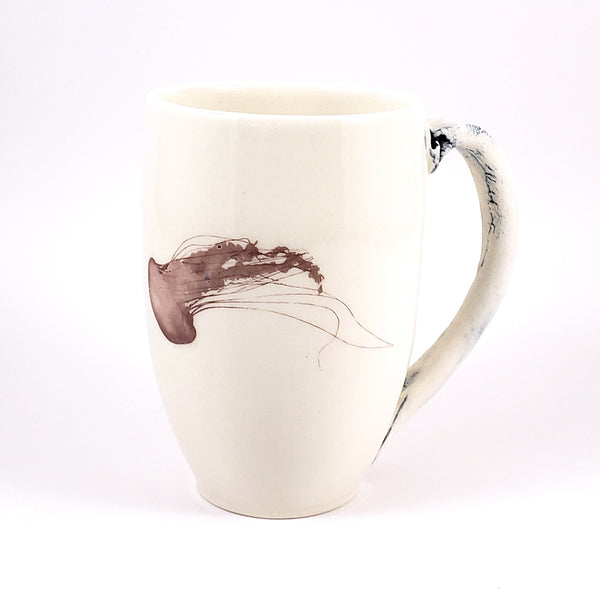 Grande tasse arrondie - méduse
