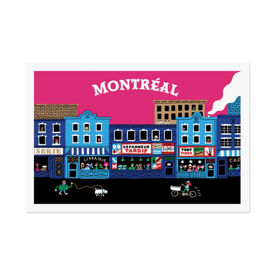 Montréal Dépanneur - carte postale - Boutique Articho