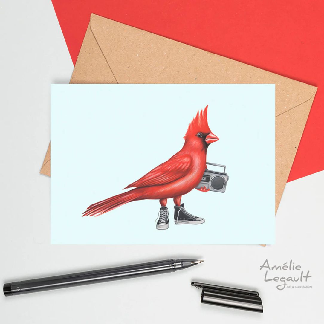 Carte Cardinal en converse - Boutique Articho