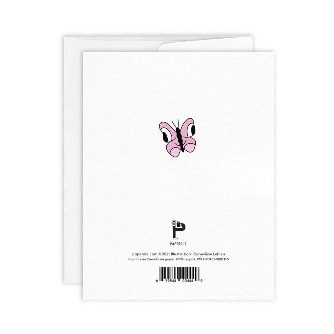 Bibittes - carte de souhaits - Boutique Articho