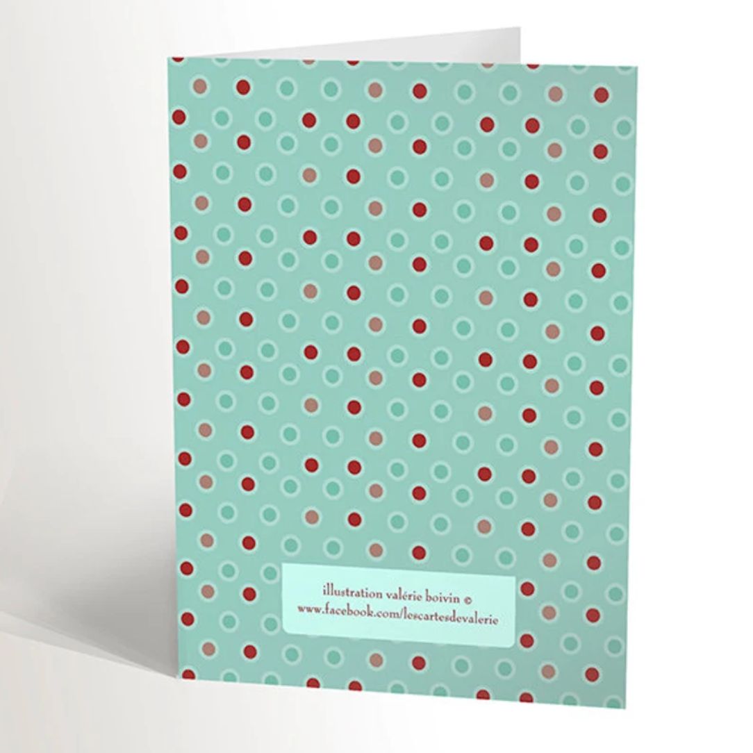 Carte - Rose cupcake - Boutique Articho