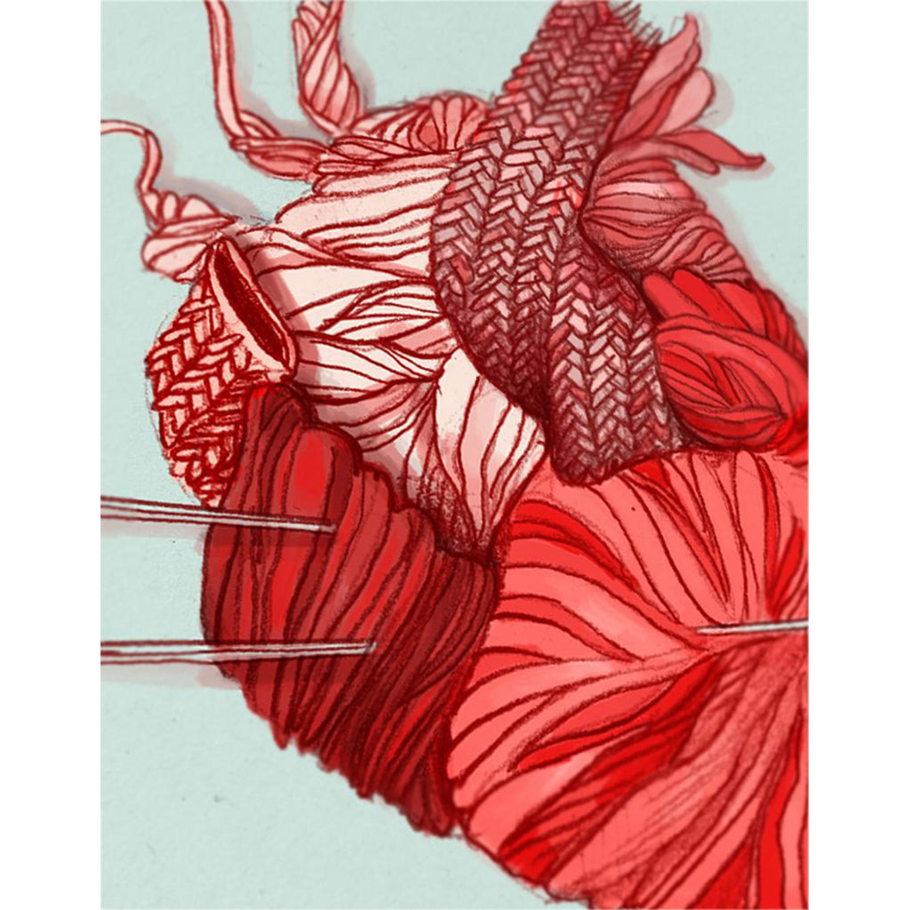 Carte - Cœur de laine - Boutique Articho