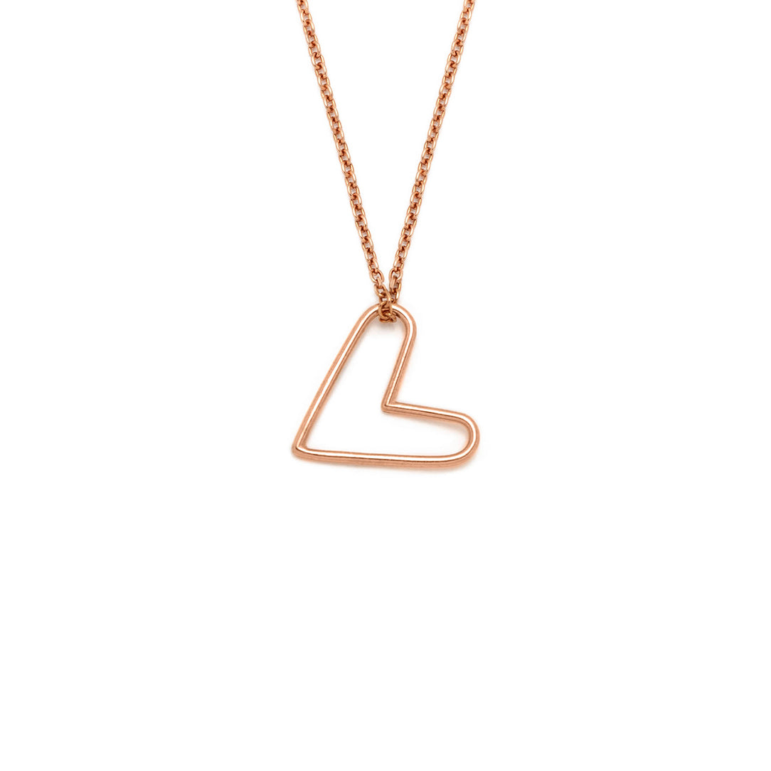 Collier cœur minimaliste - Boutique Articho