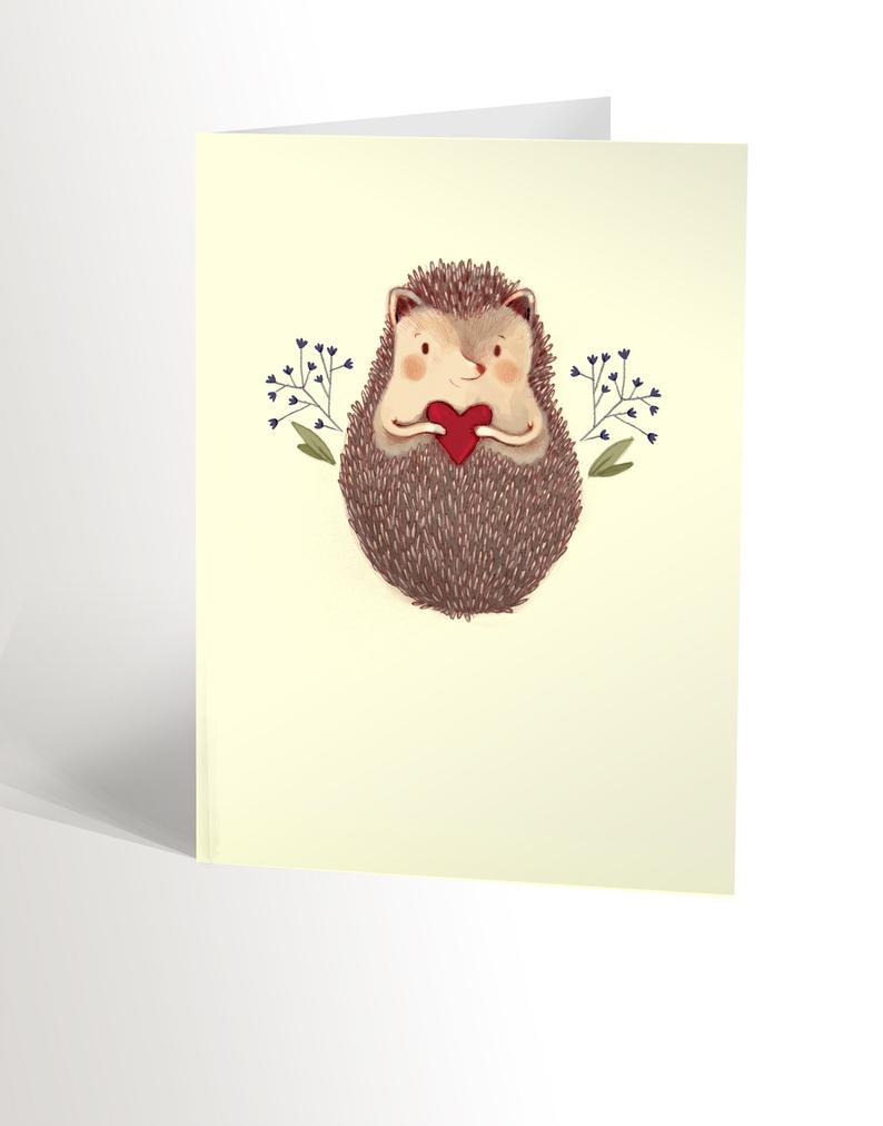 Carte - Hérisson - Boutique Articho