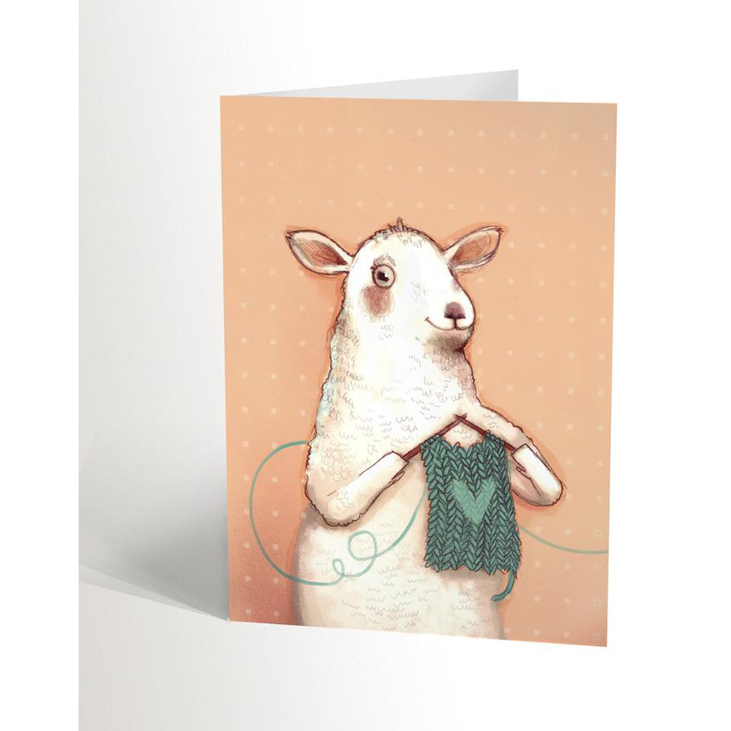 Carte - Mouton qui tricotte - Boutique Articho