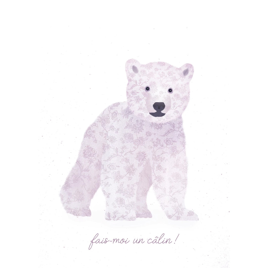 Carte de souhaits - Petit ours - Boutique Articho